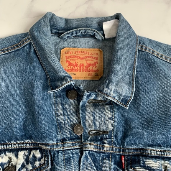 Levi's Blue Denim Jacket - Picture 4 of 13